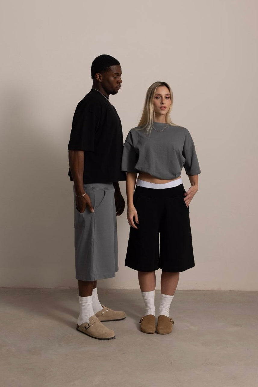 STONE GREY EVERYDAY SHORT