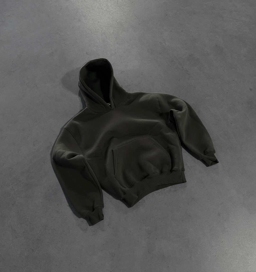 MILITARY GREEN HOODIE