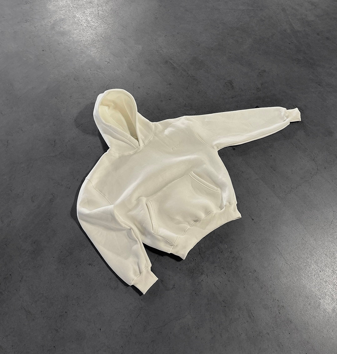 CREAM HOODIE