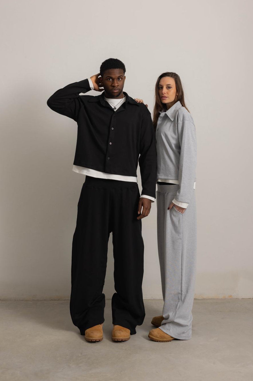 GREY FLOW PANT