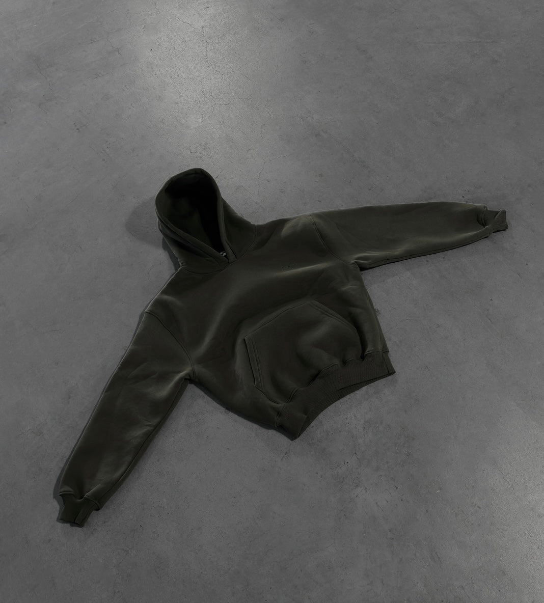 MILITARY GREEN HOODIE