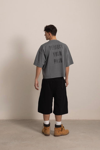 BLACK EVERYDAY SHORTS