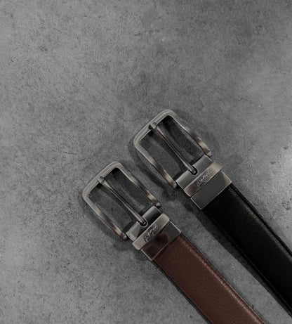 BLACK / CAROB PERFECT FLIP BELT