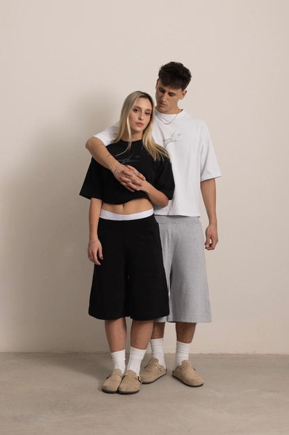 GREY EVERYDAY SHORTS
