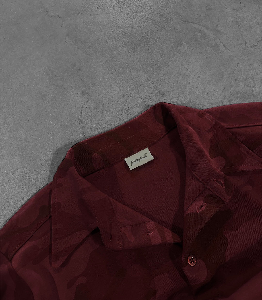 BORDEAUX CAMO FLOW SHIRT
