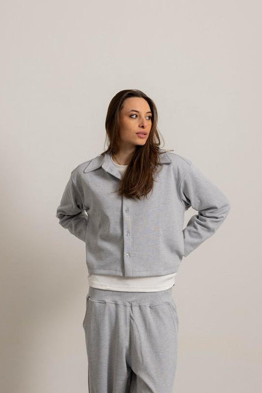 GREY FLOW SHIRT