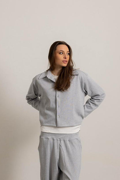 GREY FLOW SHIRT