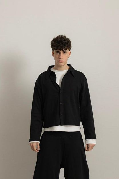 BLACK FLOW SHIRT