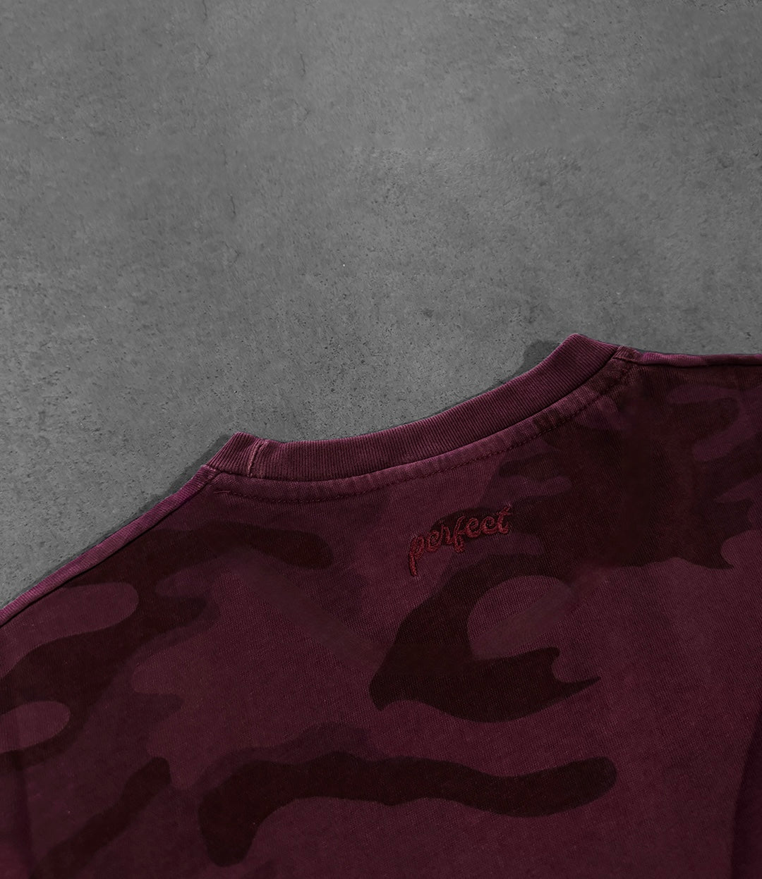 BORDEAUX CAMO EVERYDAY TEE