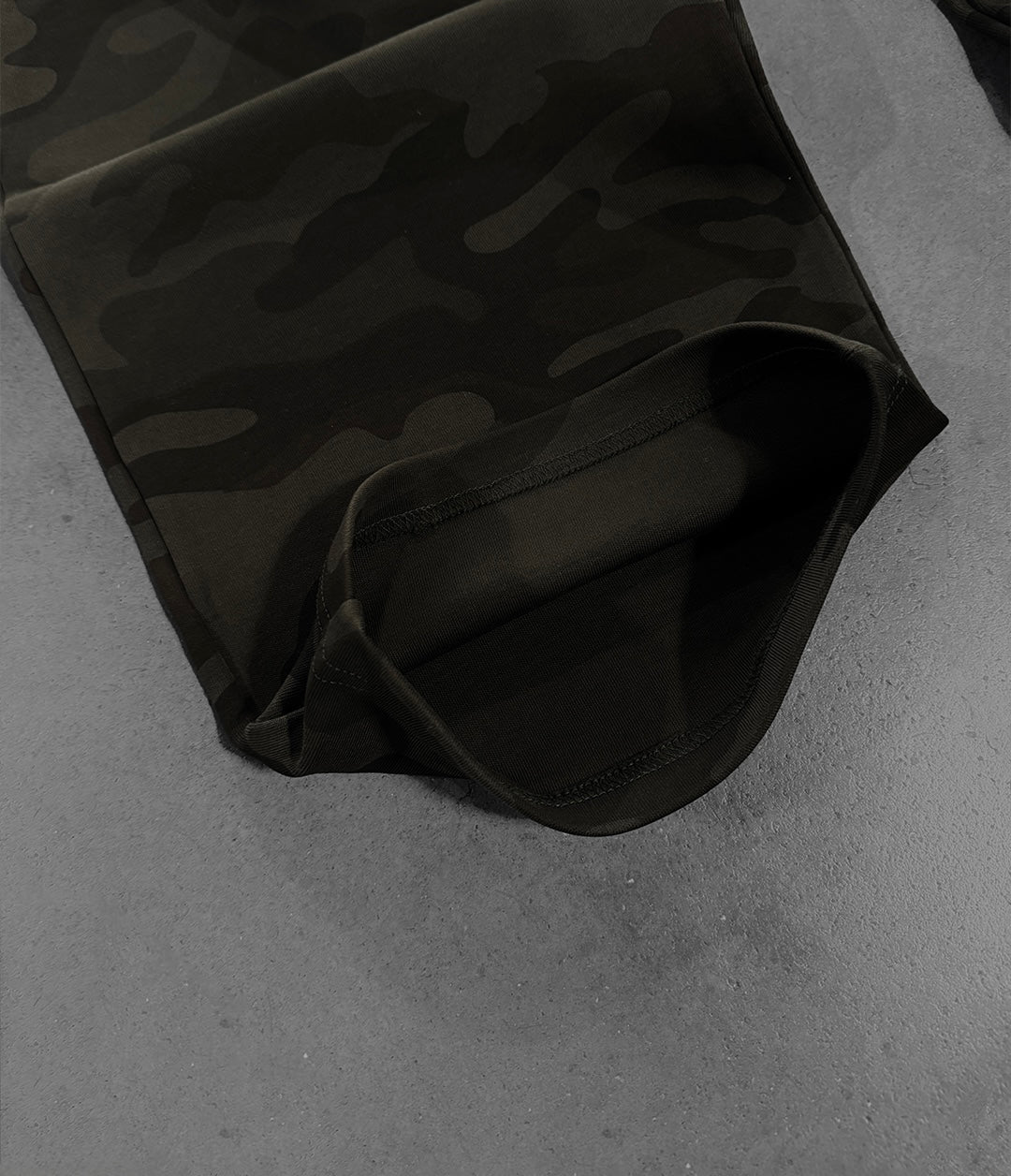 MILITARY GREEN CAMO FLOW PANT