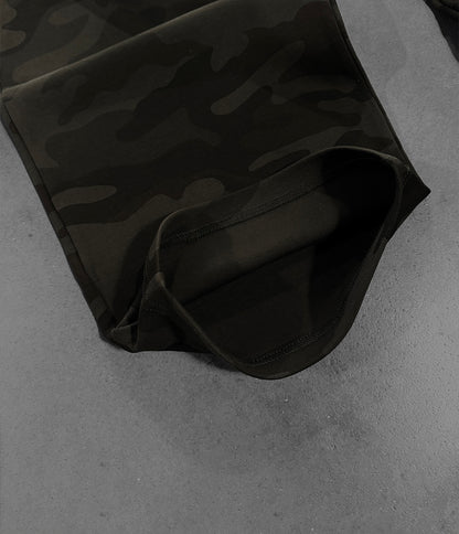 MILITARY GREEN CAMO FLOW PANT