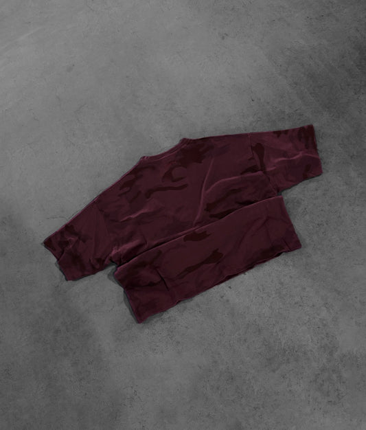 BORDEAUX CAMO EVERYDAY TEE