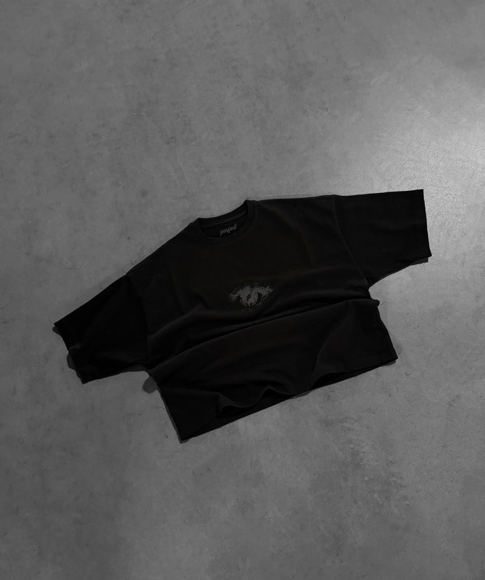 BLACK "P" VISION TEE
