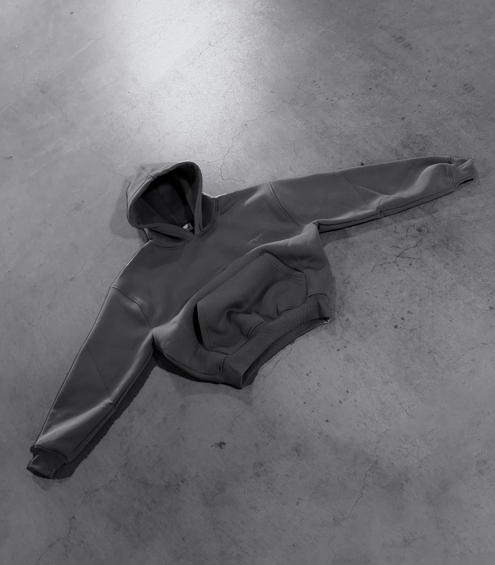 STONE GREY HOODIE