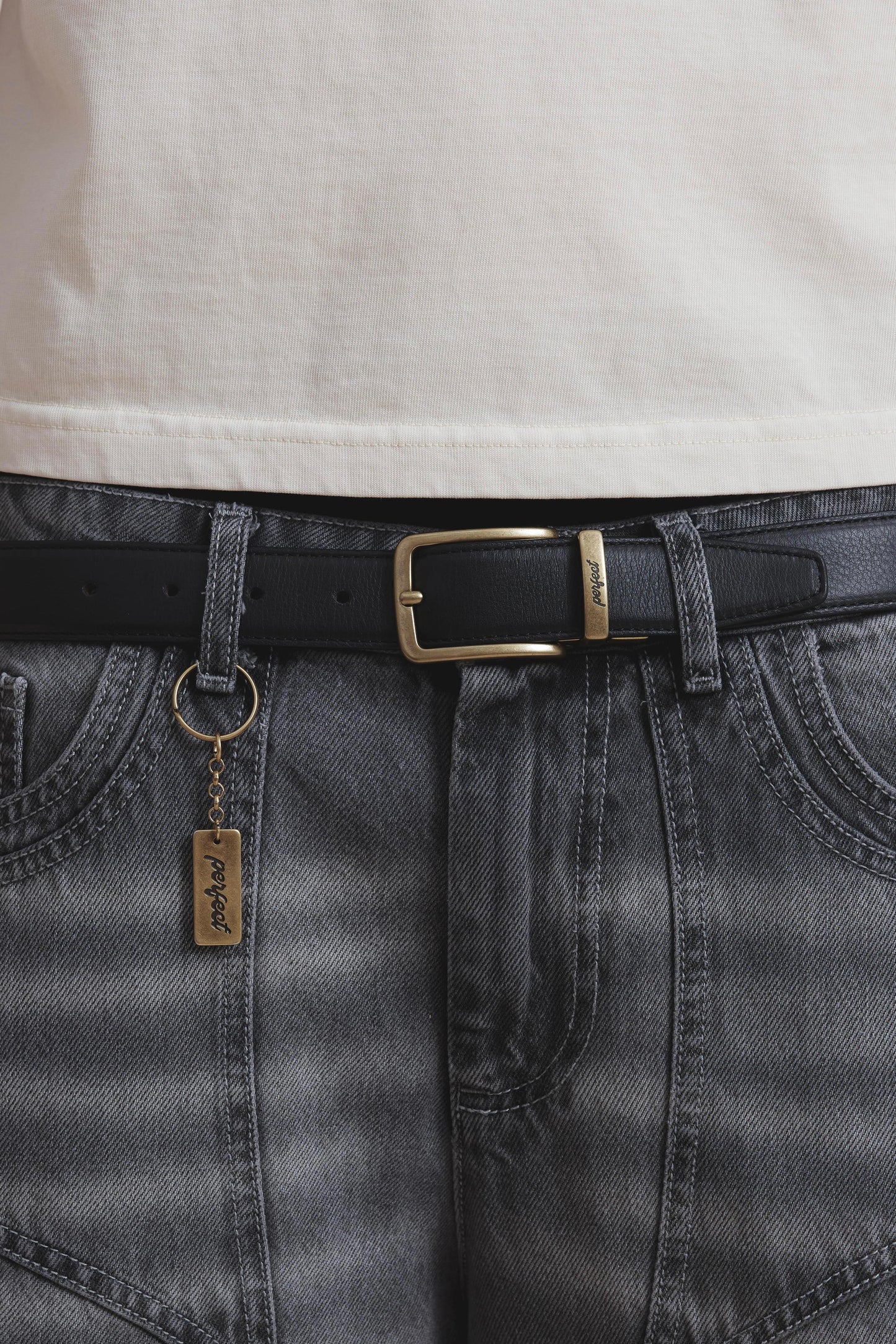 MATT BRASS PERFECT FLIP BELT