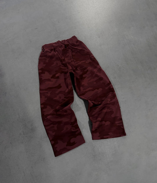 BORDEAUX CAMO FLOW PANT