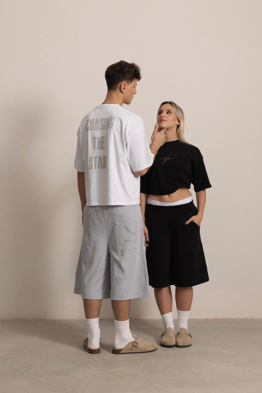 BLACK EVERYDAY SHORTS