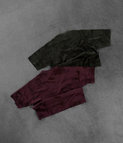 BORDEAUX CAMO EVERYDAY TEE