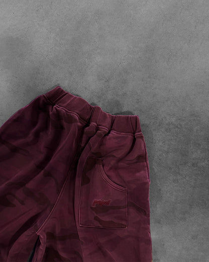 BORDEAUX CAMO SHORT