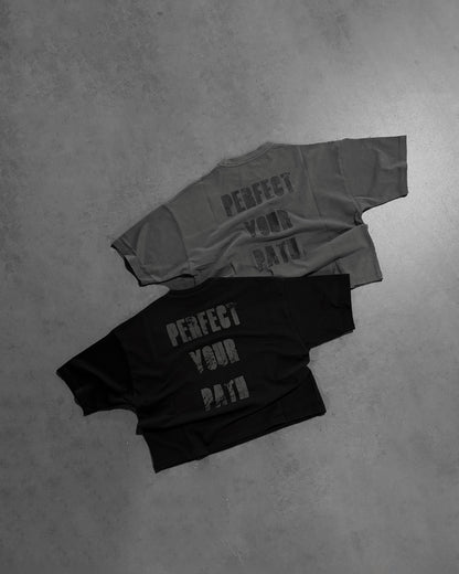 BLACK "P" VISION TEE