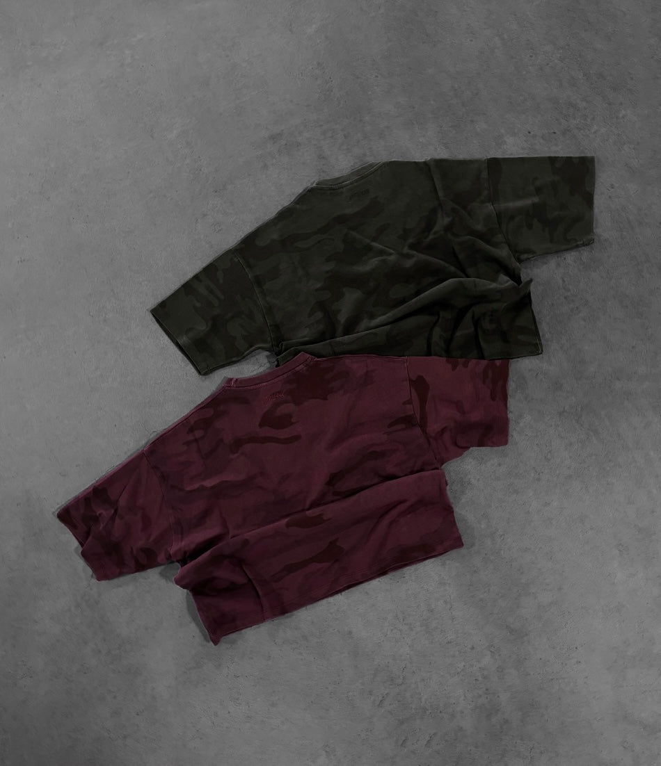 MILITARY GREEN CAMO EVERYDAY TEE