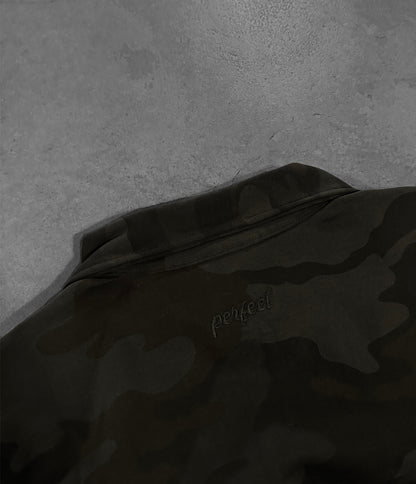 MILITARY GREEN CAMO FLOW SHIRT