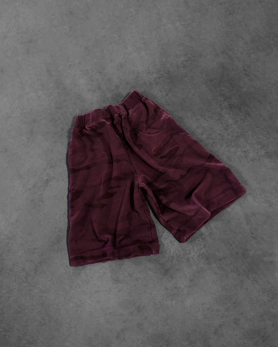 BORDEAUX CAMO SHORT