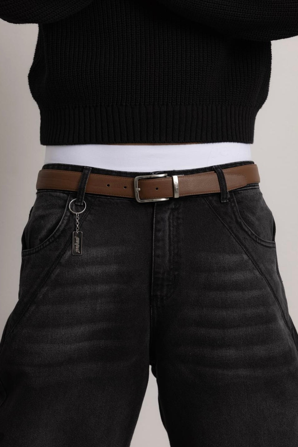 BLACK / CAROB PERFECT FLIP BELT