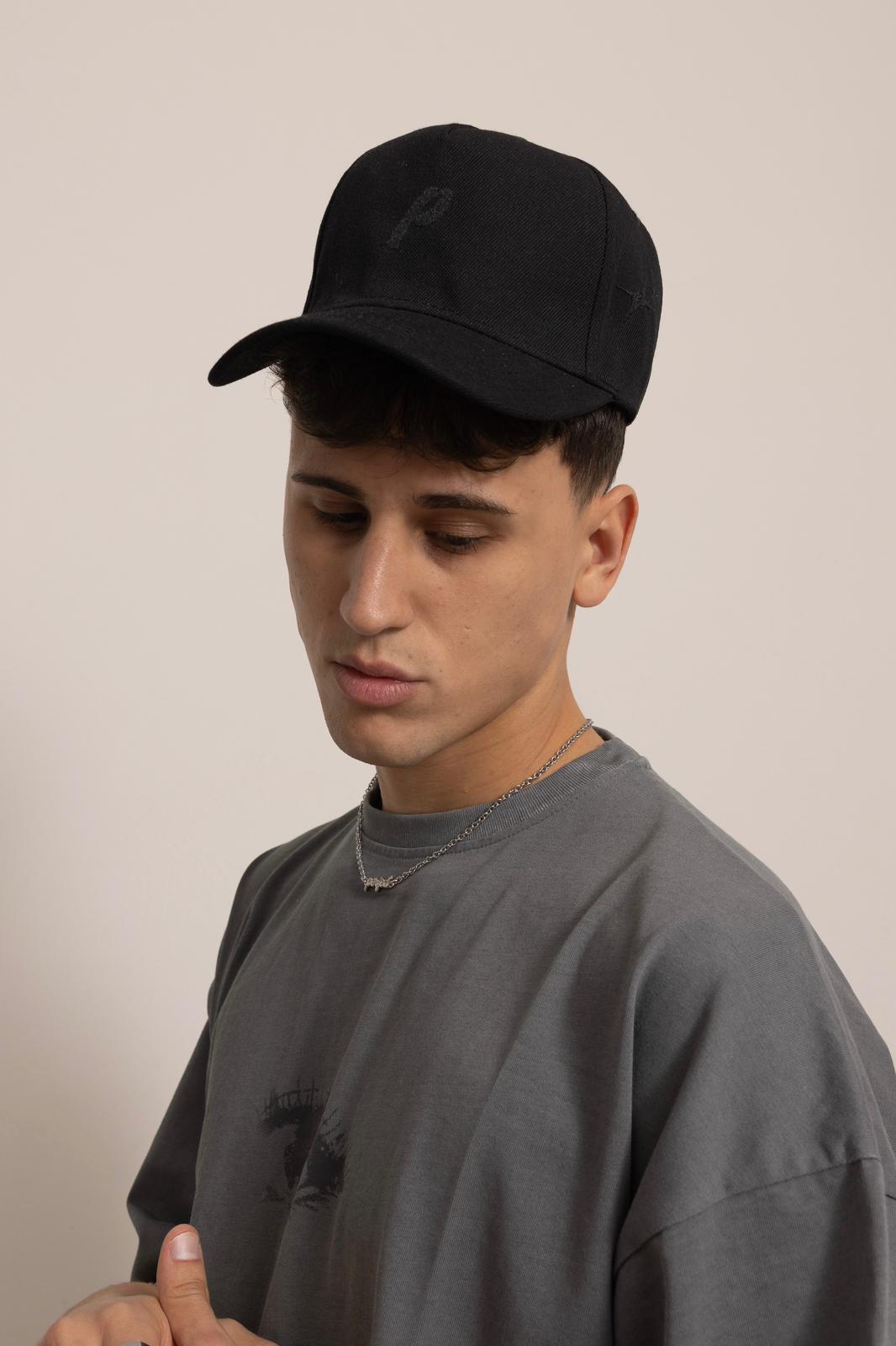 STONE GREY "P" VISION TEE