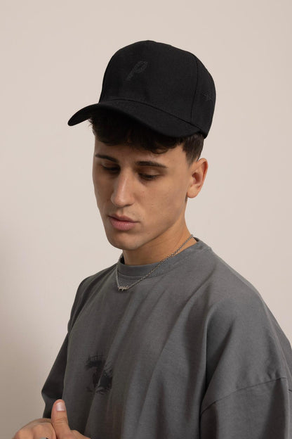 STONE GREY "P" VISION TEE