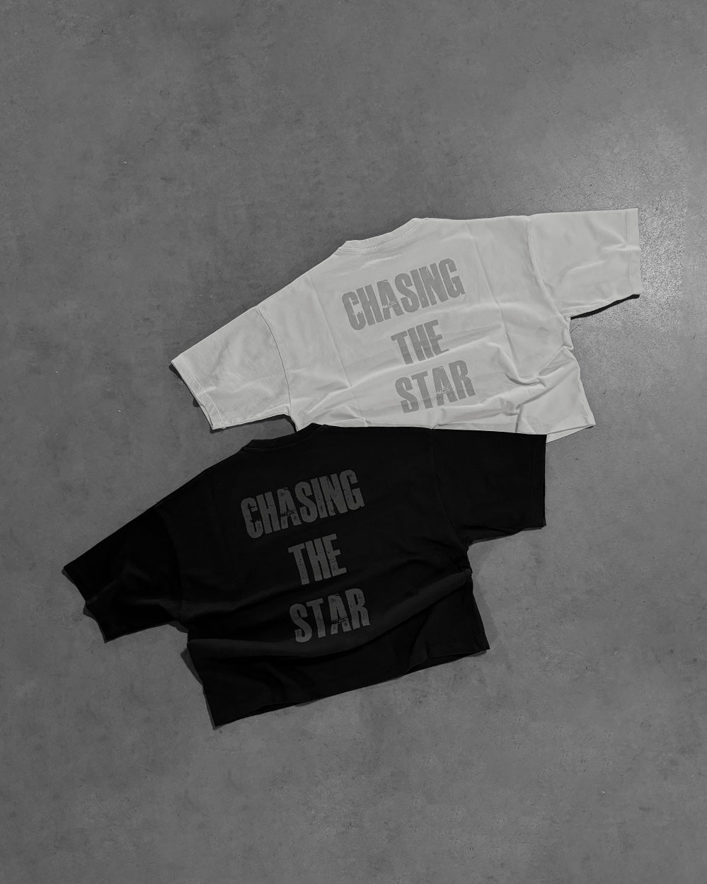 BLACK "P" STAR TEE