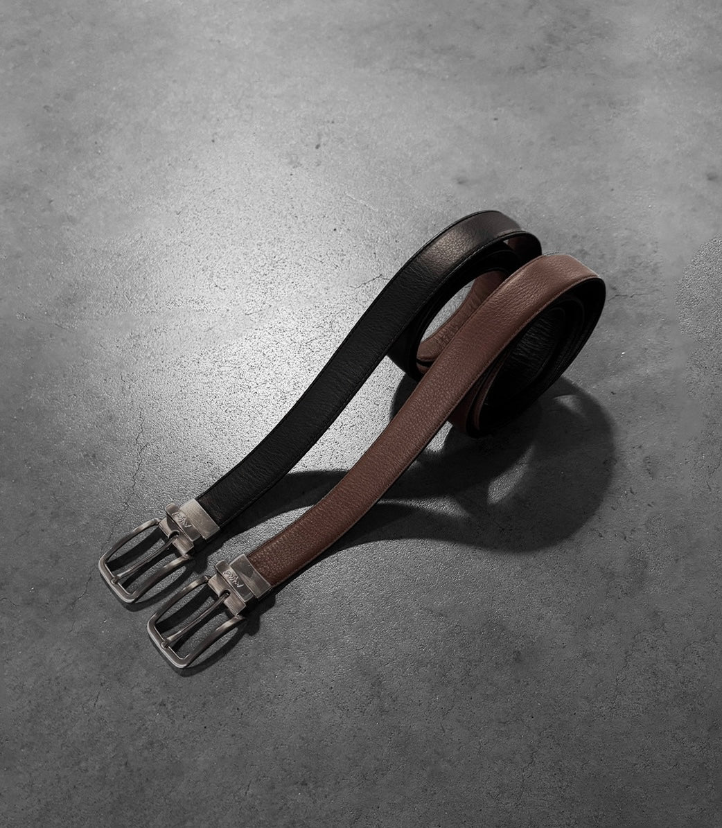 BLACK / CAROB PERFECT FLIP BELT