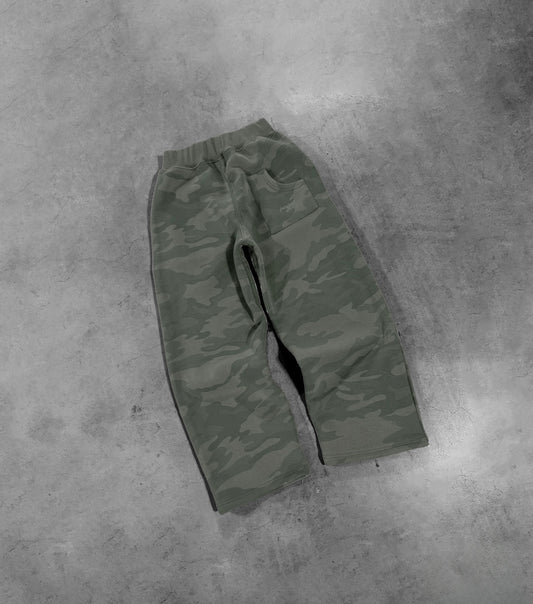 SAGE GREEN CAMO PANT