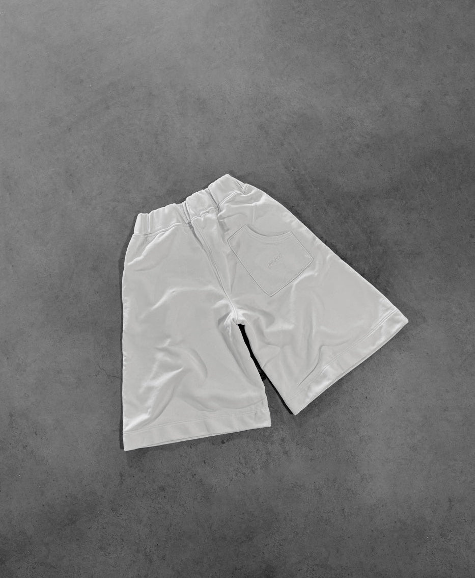 WHITE EVERYDAY  SHORTS