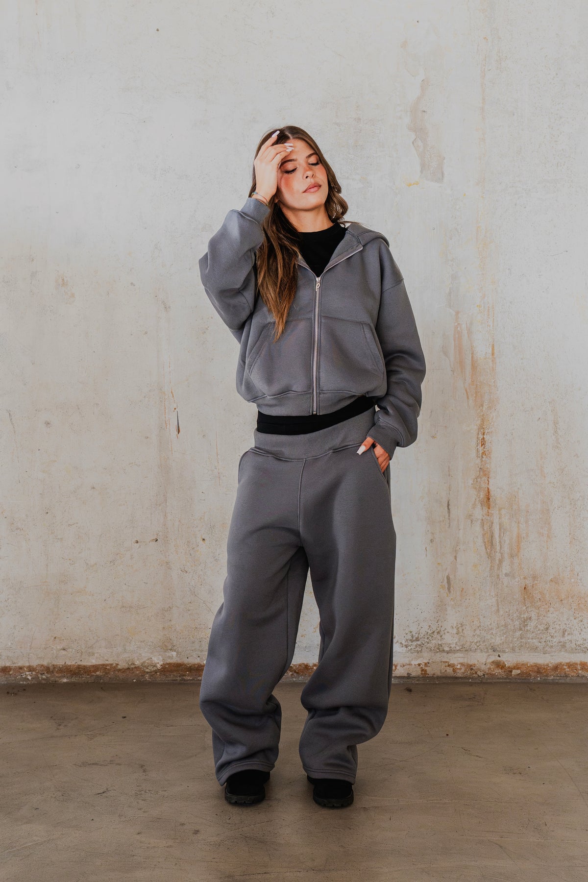 STONE GREY PANT