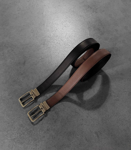 BLACK / CAROB PERFECT FLIP BELT