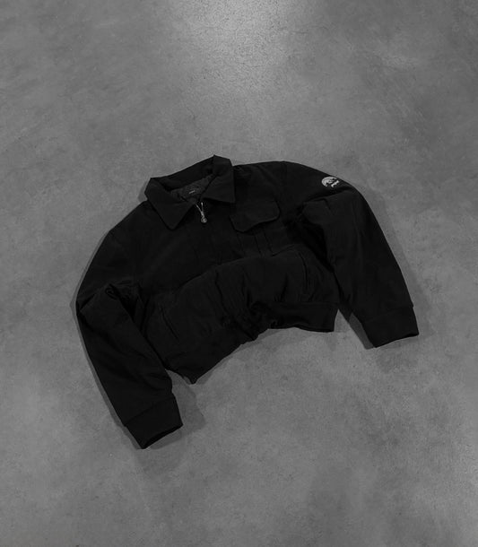 BLACK PERFECT BOMBER