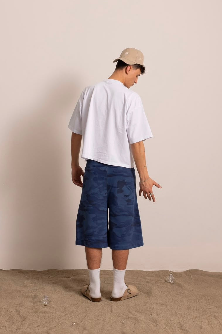 BLU NAVY CAMO SHORT