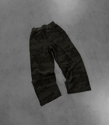 MILITARY GREEN CAMO FLOW PANT