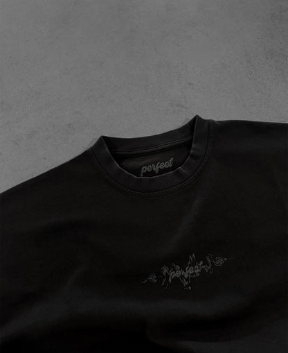 BLACK PERFECT TEE