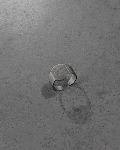 NICKEL "P" RING