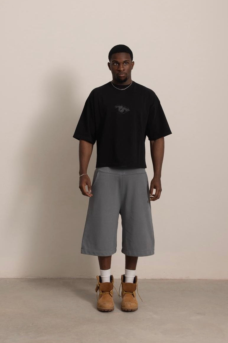 BLACK "P" VISION TEE