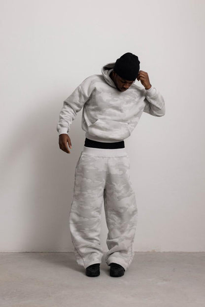 PEARL GREY CAMO HOODIE