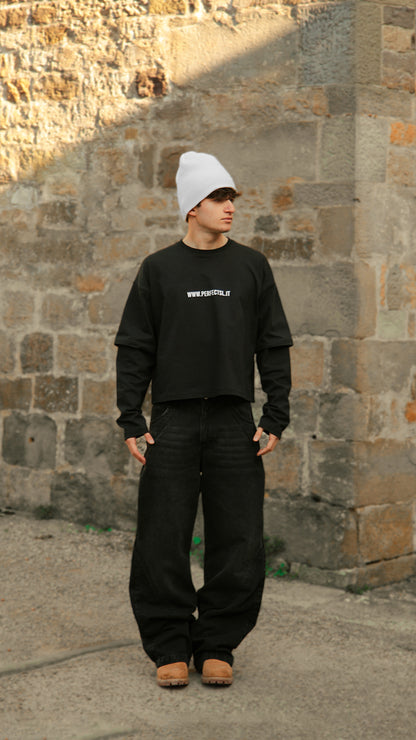 BLACK TRIPLE-W LONGSLEEVE