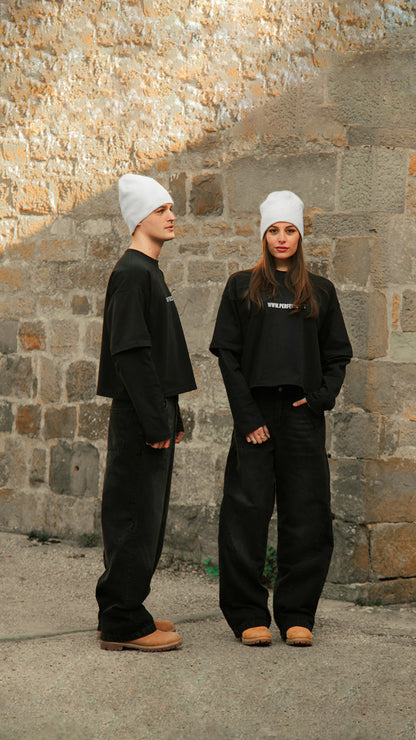 BLACK TRIPLE-W LONGSLEEVE