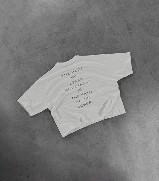 WHITE PATH TEE