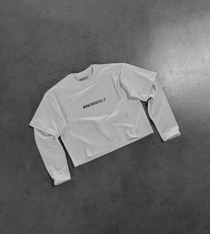 WHITE TRIPLE-W LONGSLEEVE