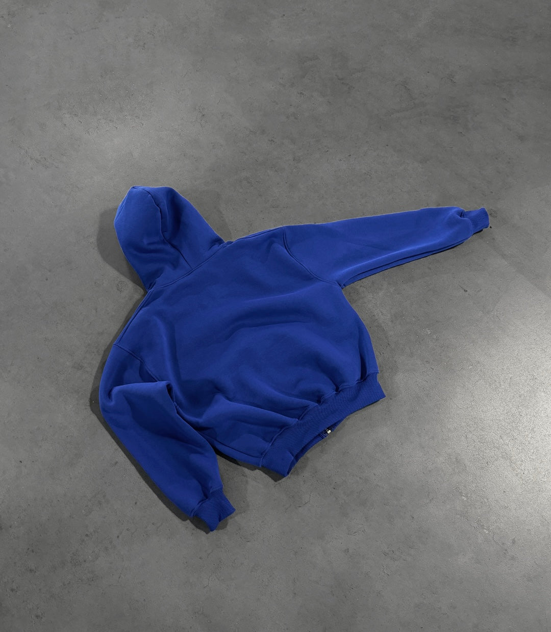 ROYAL BLUE ZIP HOODIE